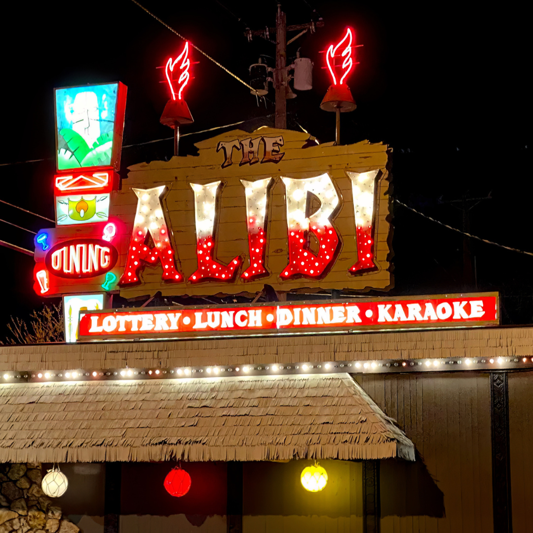 Book Release Party at the Alibi Tiki Dive Bar