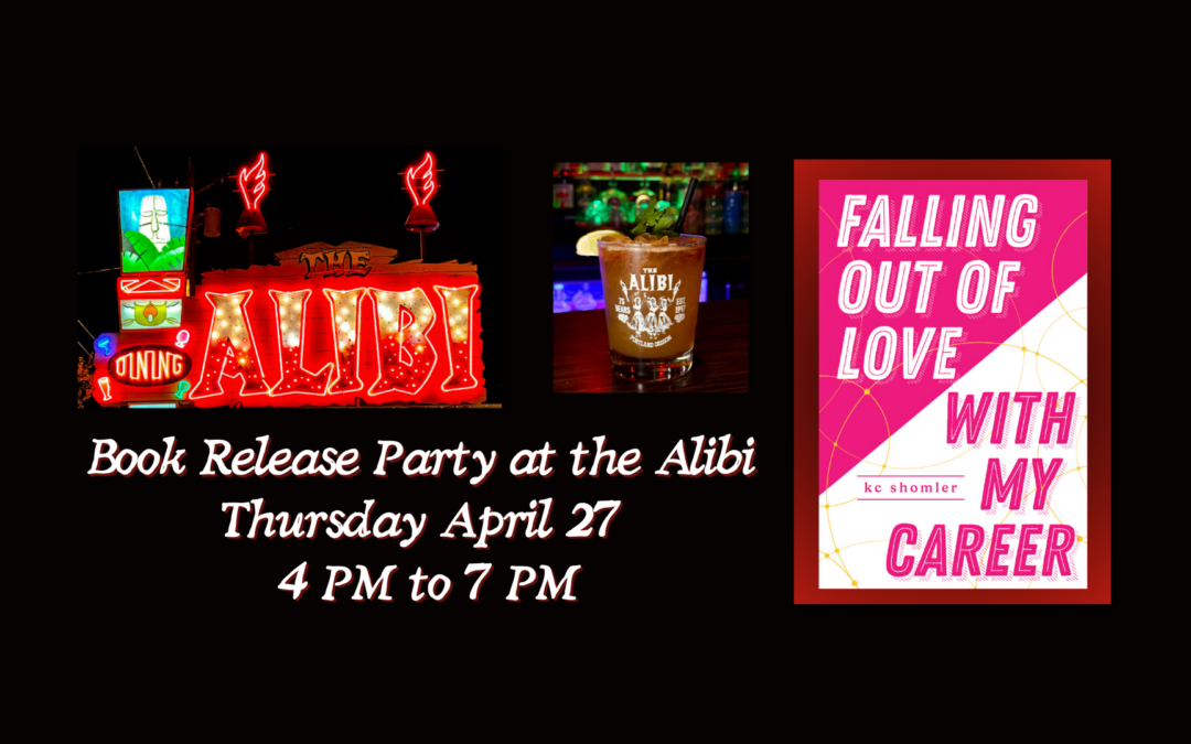 Book Release Party at the Alibi Tiki Dive Bar